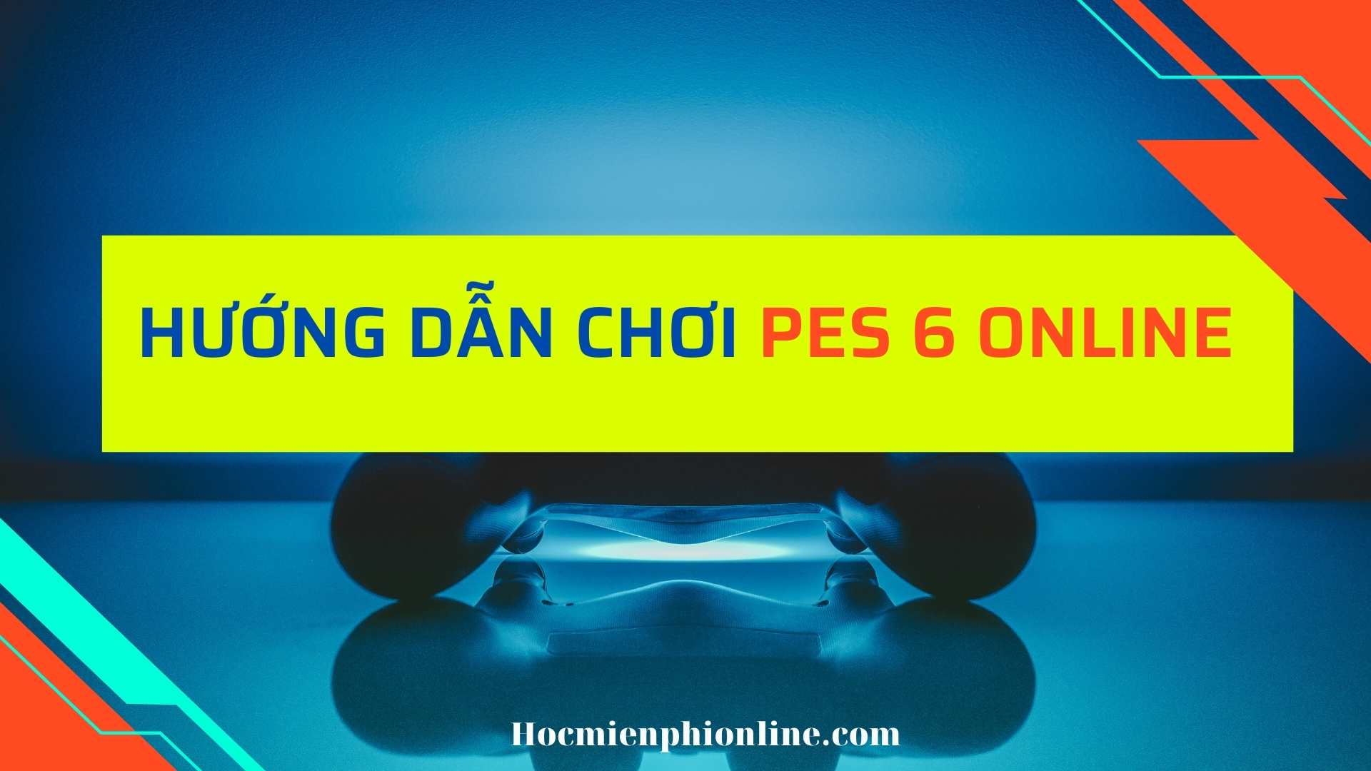 Hướng dẫn chơi pes 6 online