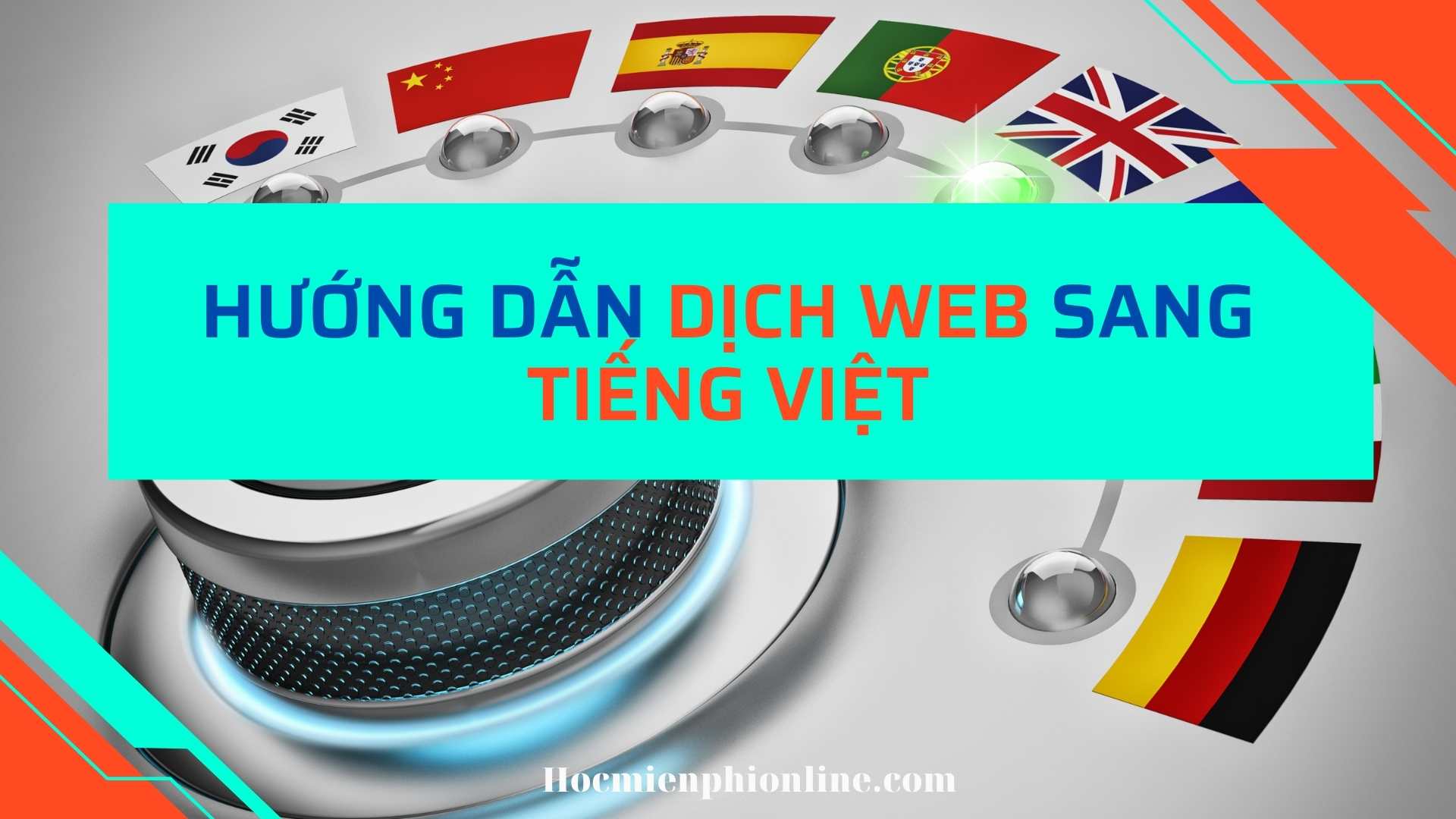 Hướng dẫn dịch web sang Tiếng Việt