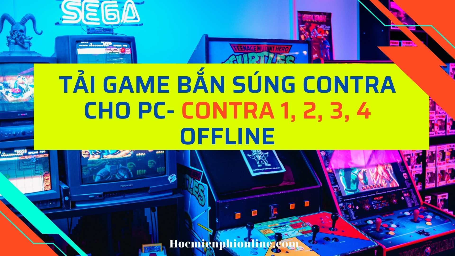 Tải Game bắn súng Contra cho PC