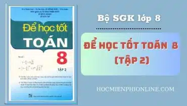 Để học tốt toán lớp 8 Tập 2 7