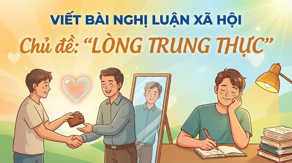 Nghị luận xã hội về "Lòng trung thực" 1